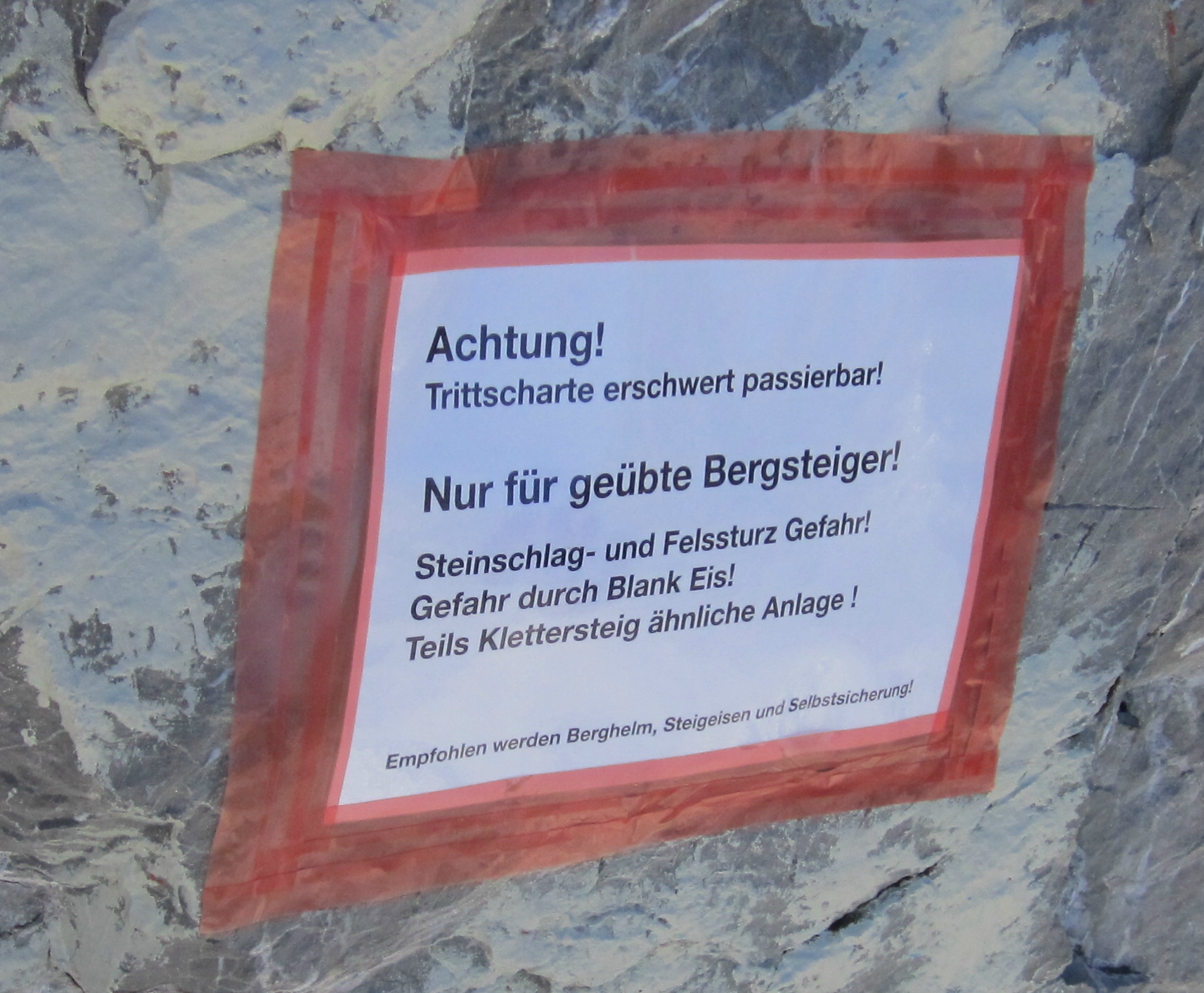 Trittscharte
