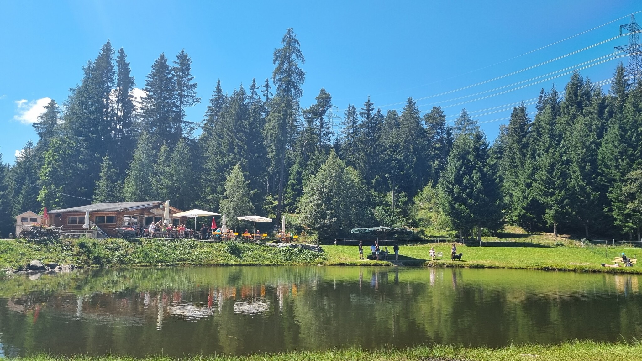 Jausenstation Fischteich Piller (1.400 m)