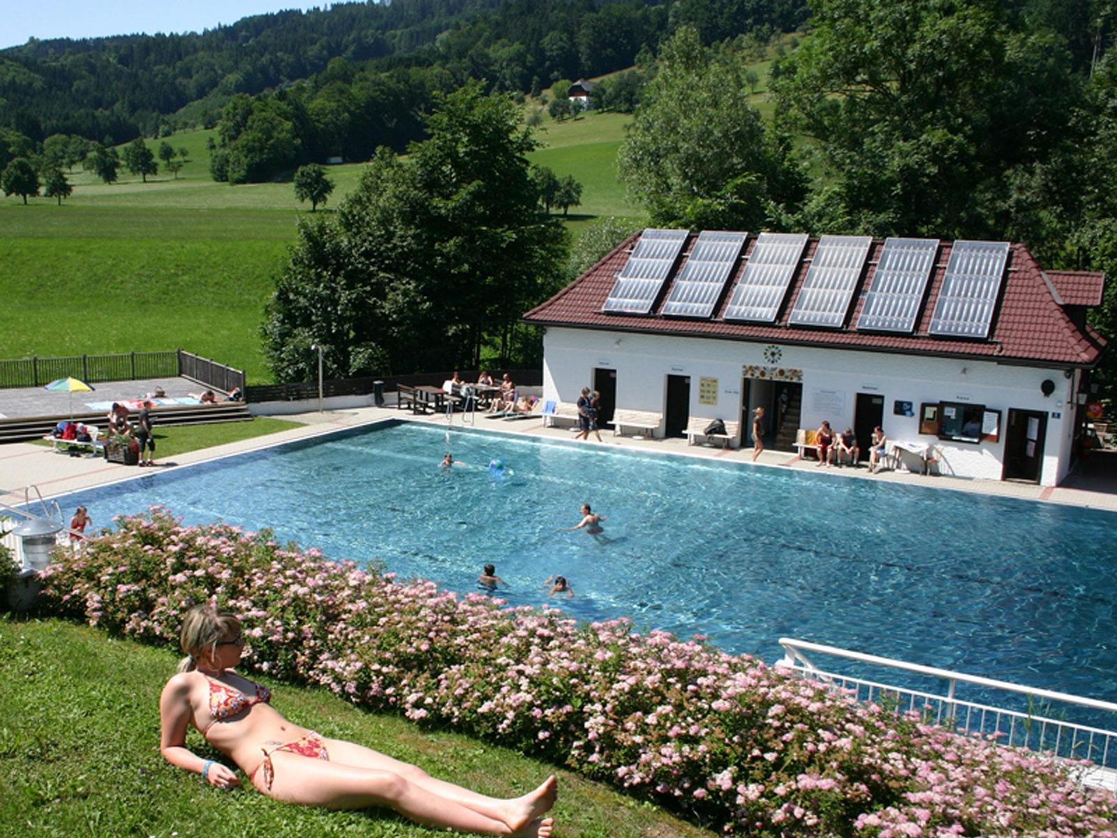 Buffet im Freibad Viechtwang im Almtal