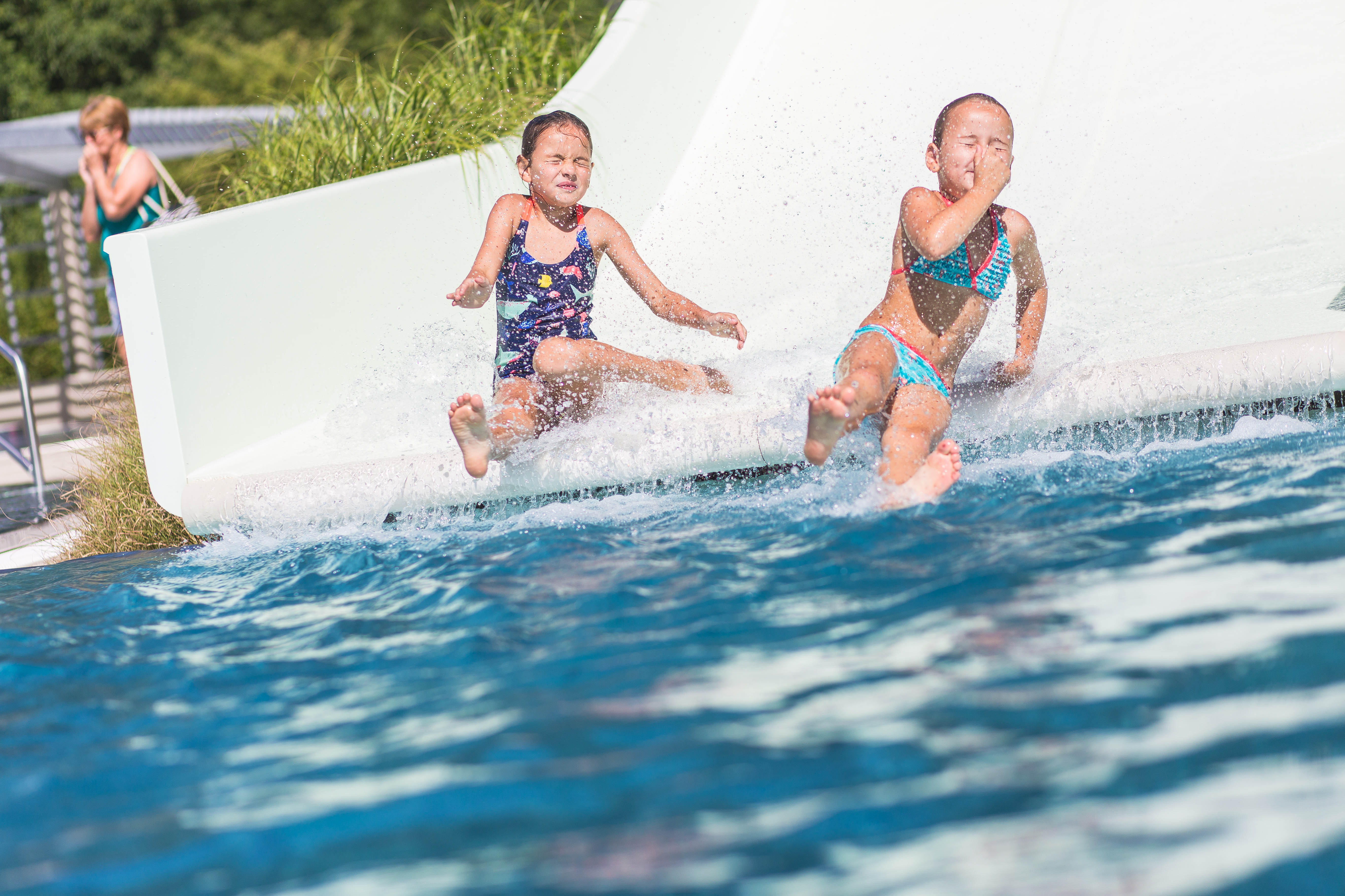 Freibad Ybbsitz mit Zugang zur Kleinen Ybbs