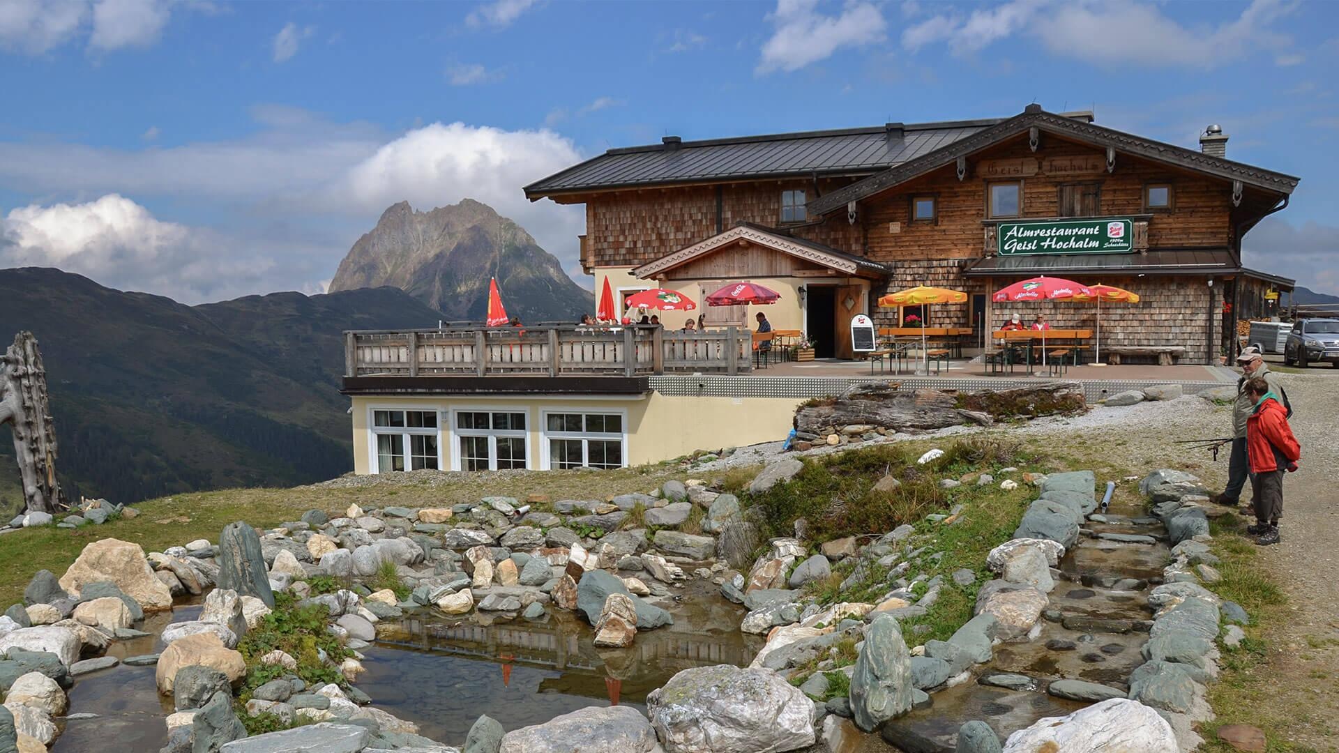 Geisl-Hochalm 1.904 m am Wildkogel