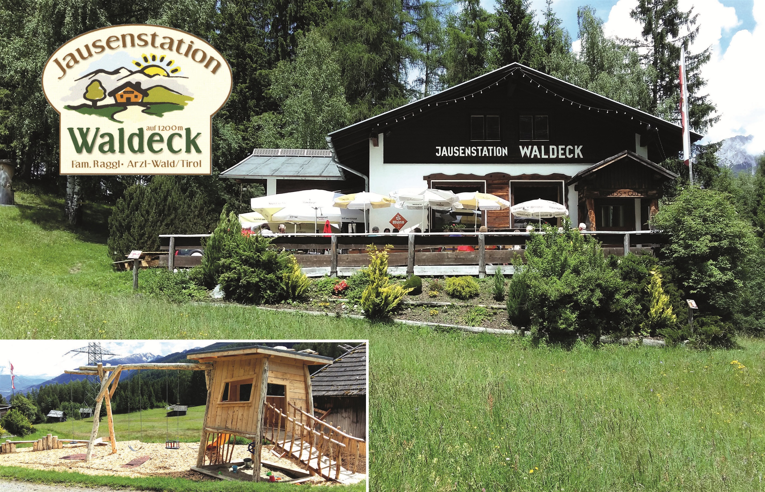 Jausenstation Waldeck (1.200 m)