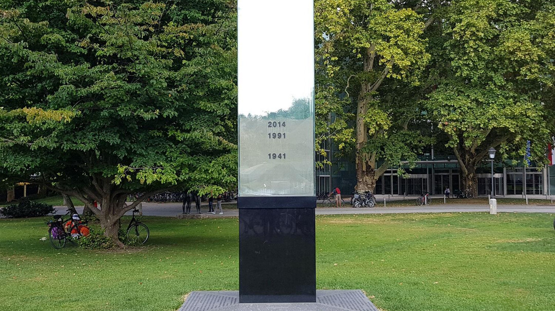 Euthanasie Mahnmal in Salzburg von Otto Saxinger