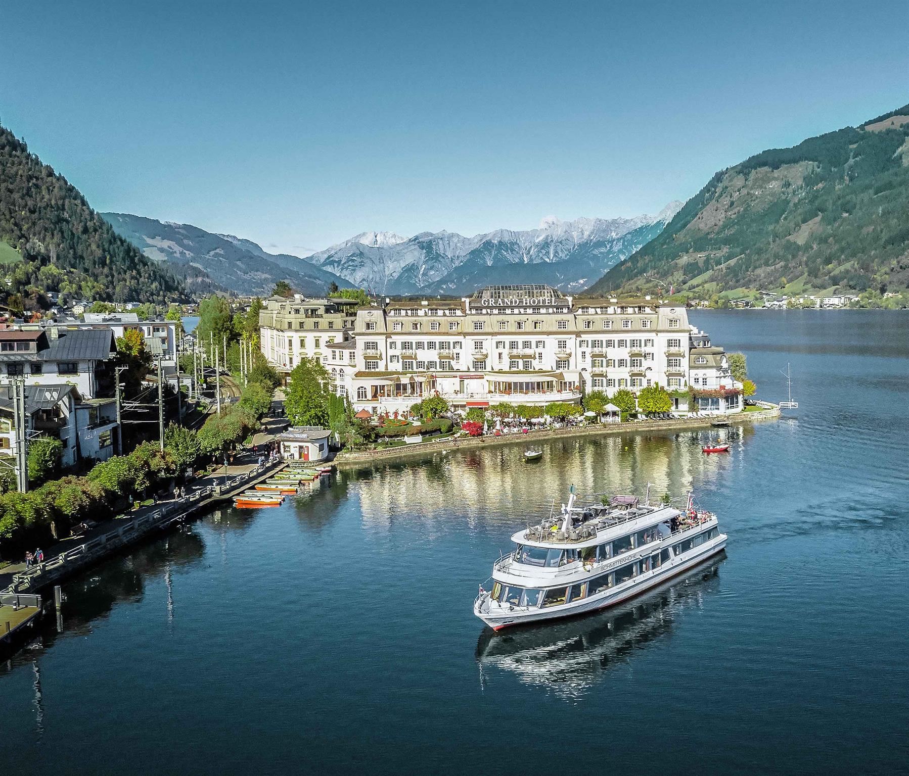 Schifffahrt am Zeller See