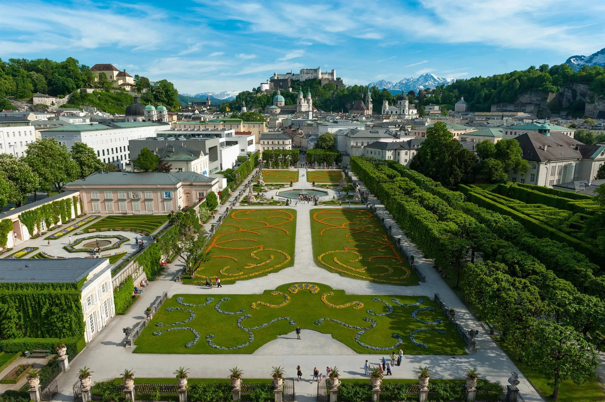 Schloss Mirabell, Mirabellgarten