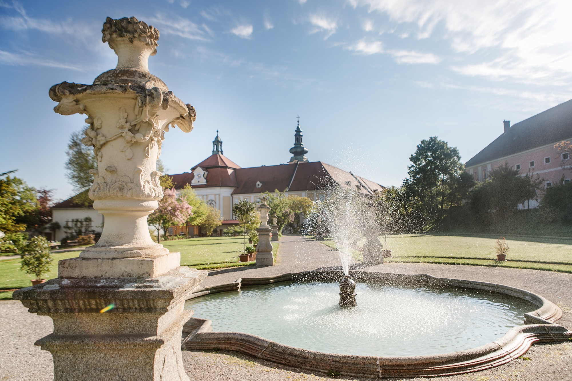 Historischer Hofgarten Stift Seitenstetten