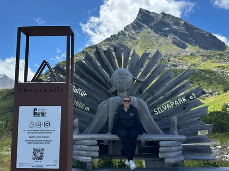 Bergstation Alpkogel TURS-Selfie-Spot