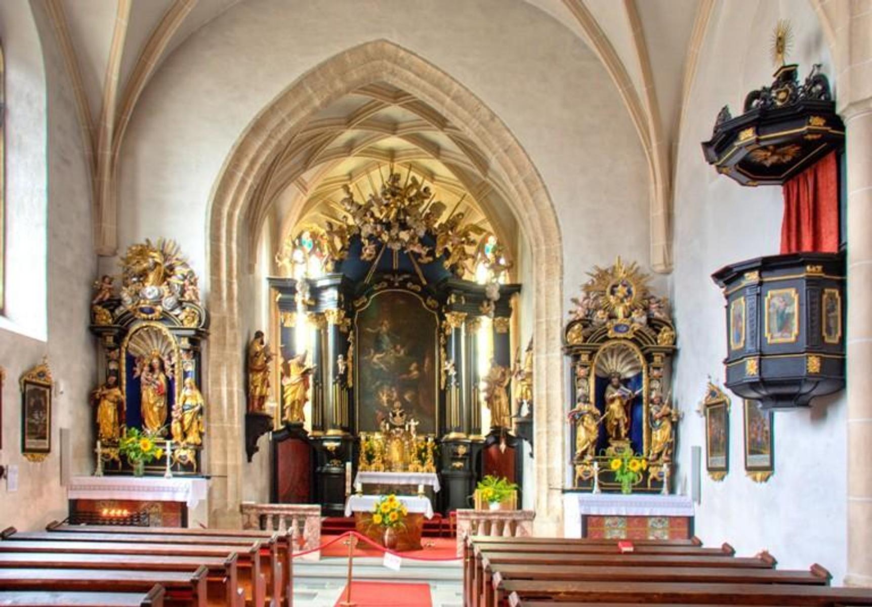 Spätgotische Pfarrkirche Vorderstoder