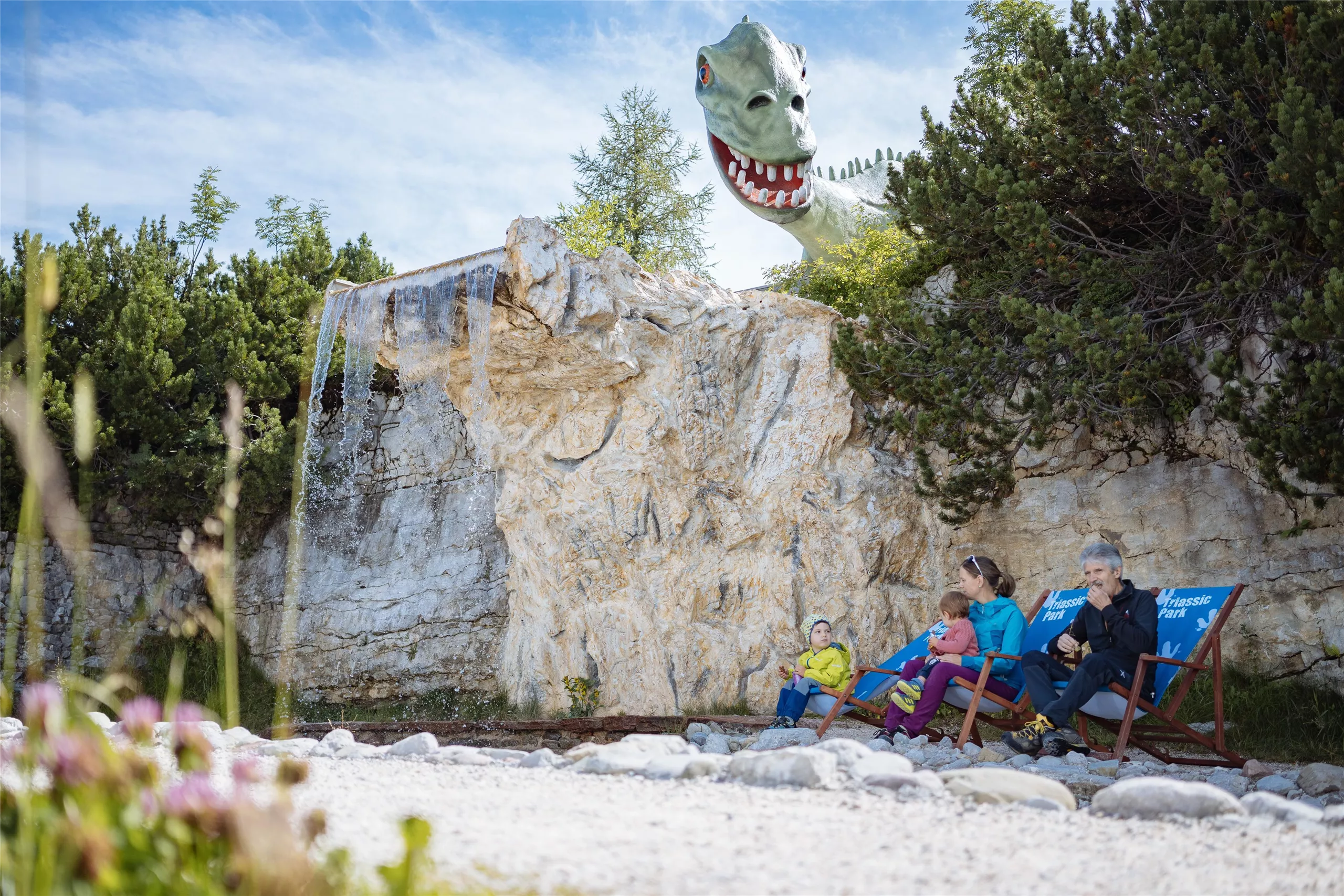 Triassic Park auf der Steinplatte