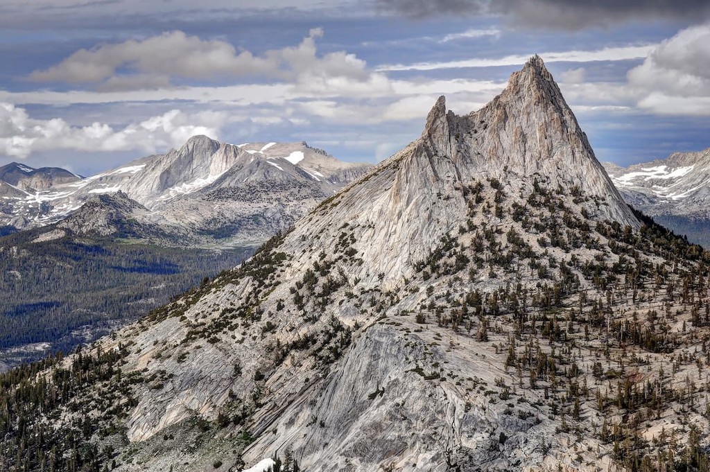 Cathedral Peak and Mount Conness Yosemite National Park, California