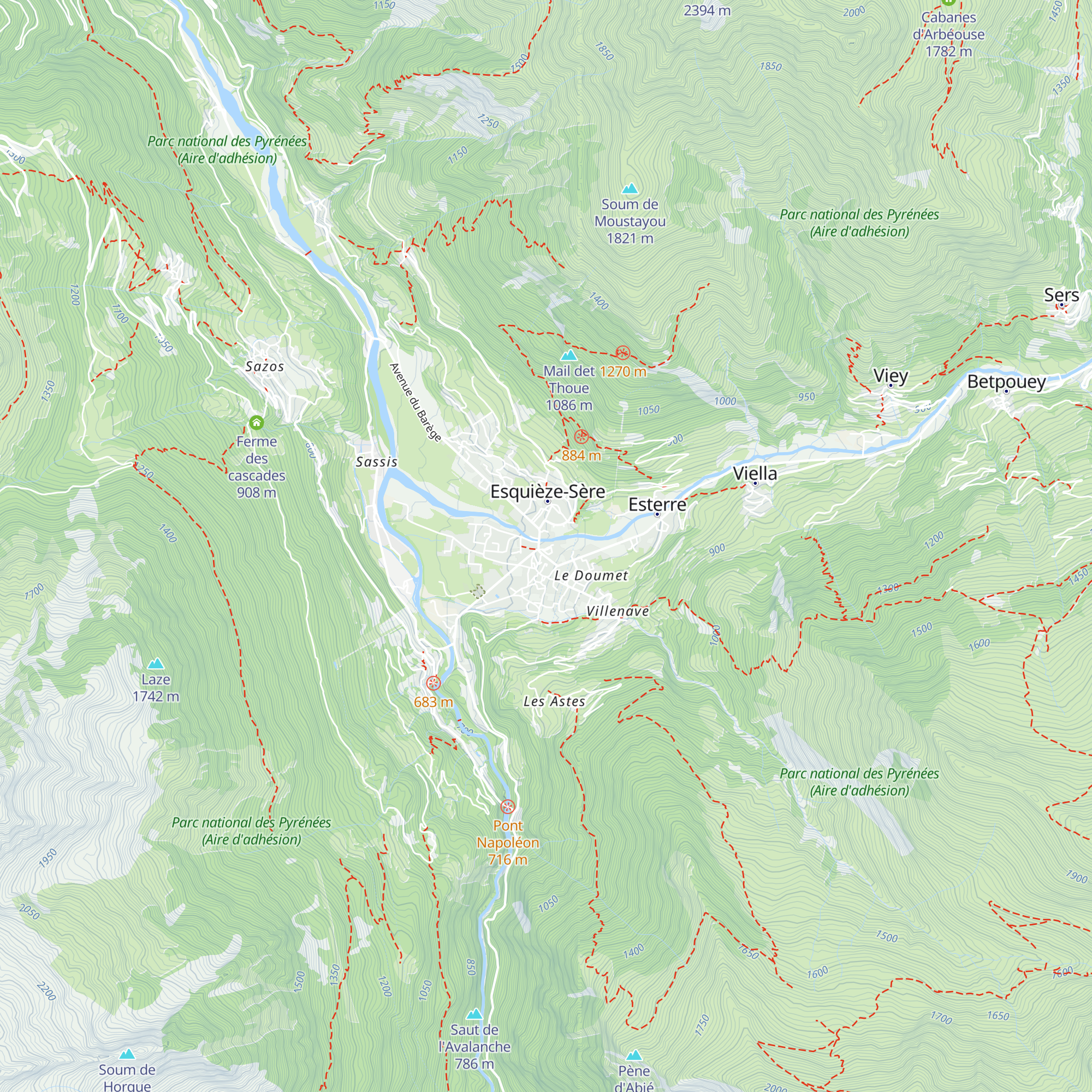 Office de Tourisme de Luz-Saint-Sauveur map