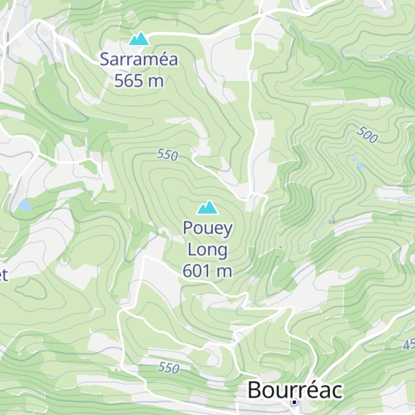 Map of Pouey Long