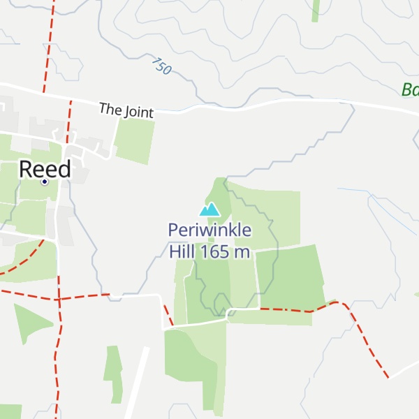 Map of Periwinkle Hill