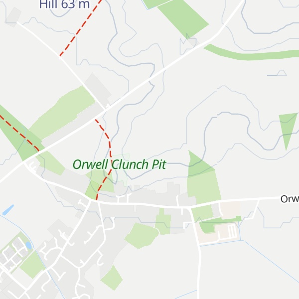 Map of Toot Hill