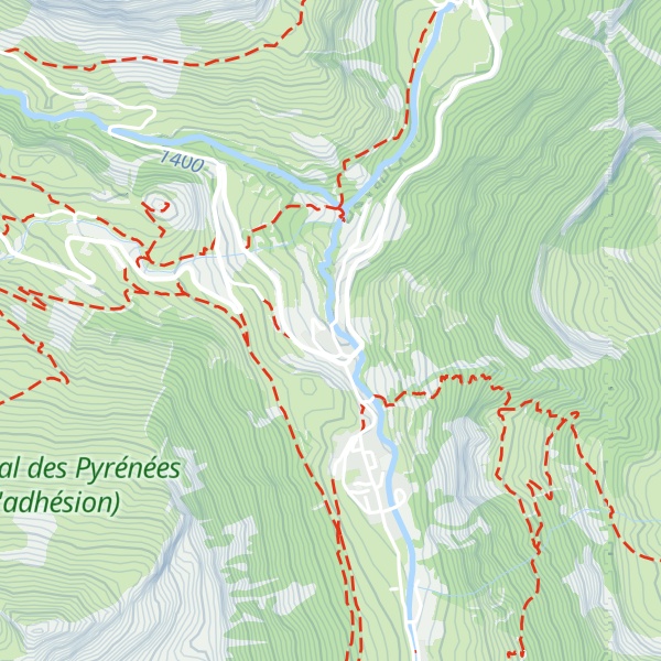 Map of Gîte le Gypaëte