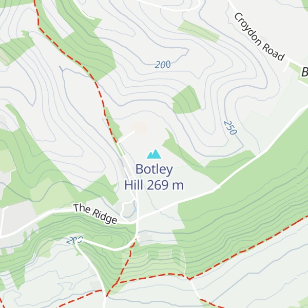 Map of Botley Hill