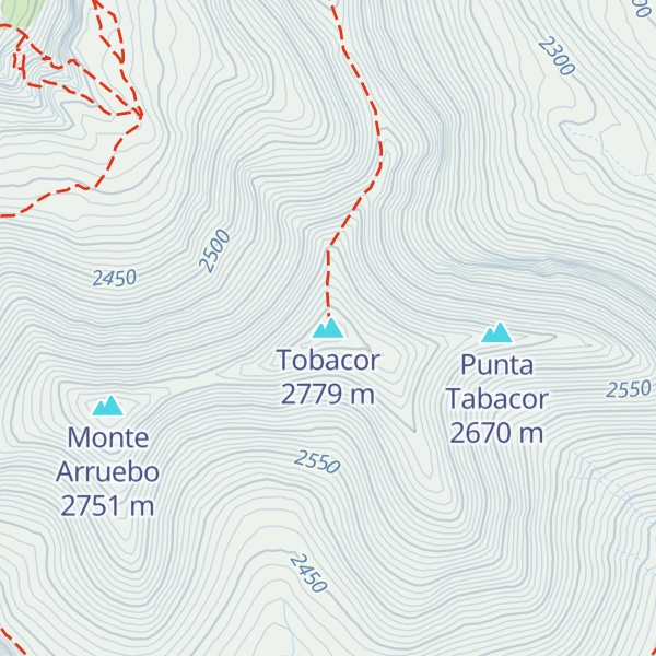 Map of Tobacor