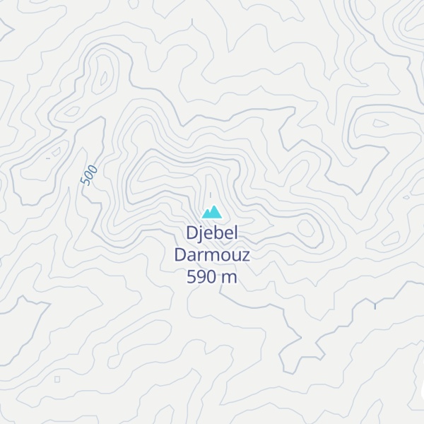 Map of Djebel Darmouz