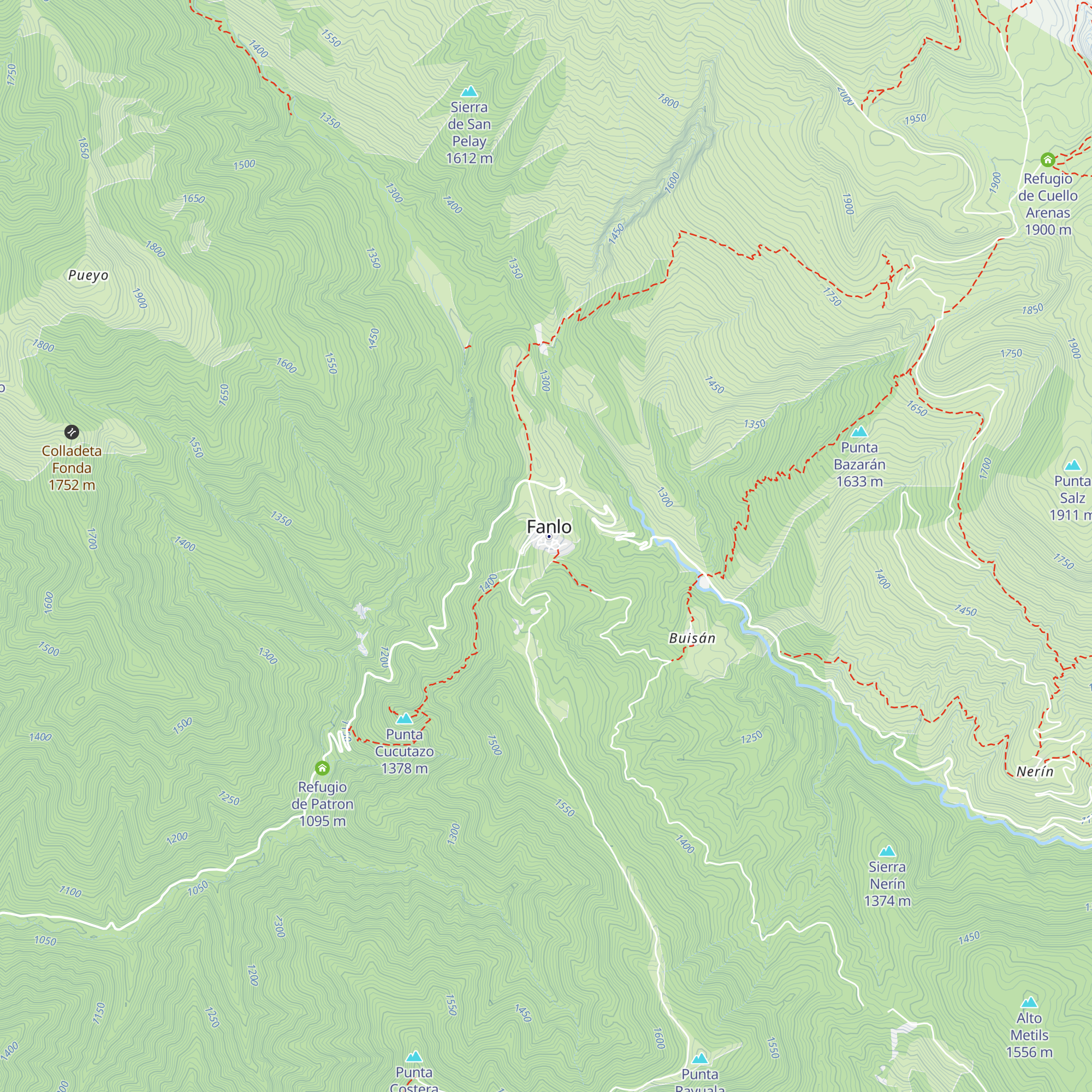 Punto de Información de Fanlo map