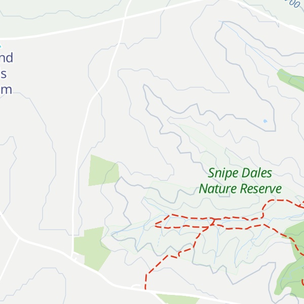 Map of Peasam Hill