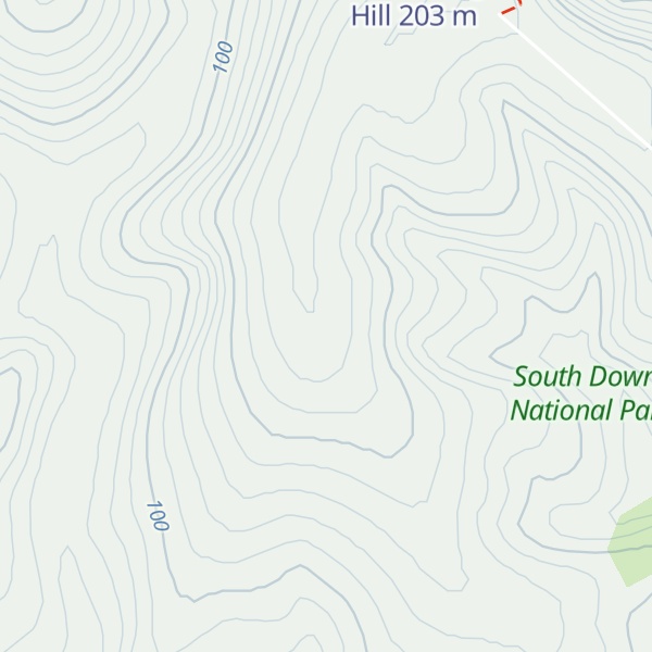 Map of Pickers Hill