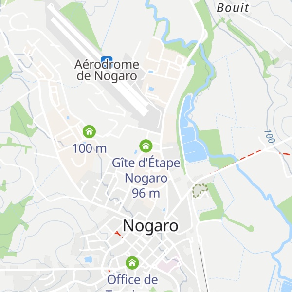 Map of Gîte d'Étape Nogaro