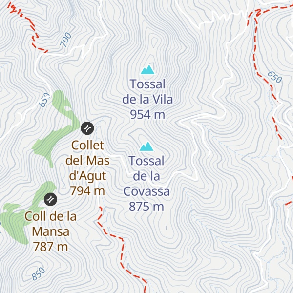 Map of Tossal de la Covassa