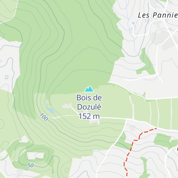 Map of Bois de Dozulé