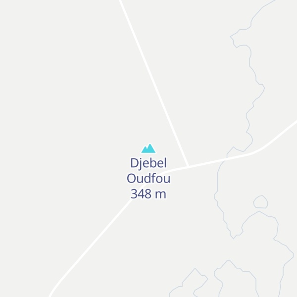 Map of Djebel Oudfou