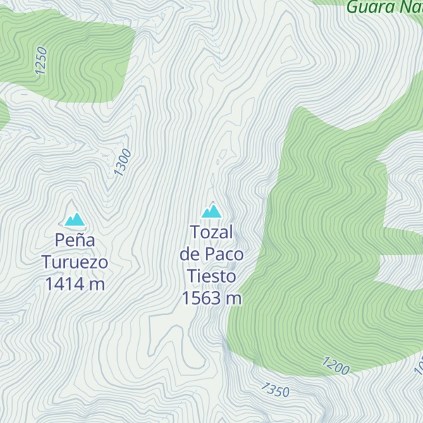 Map of Tozal de Paco Tiesto