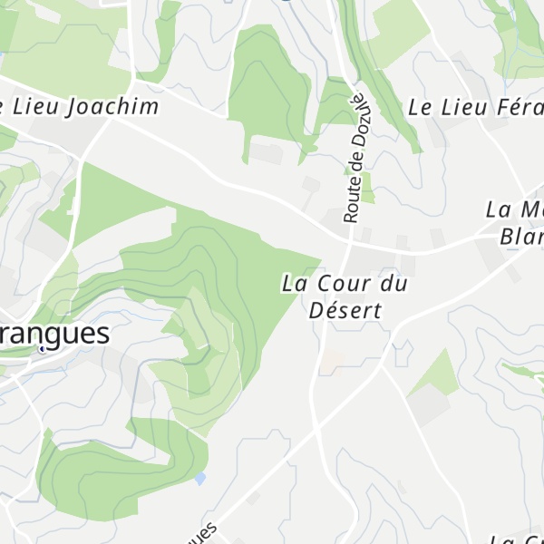 Map of La Cour du Désert