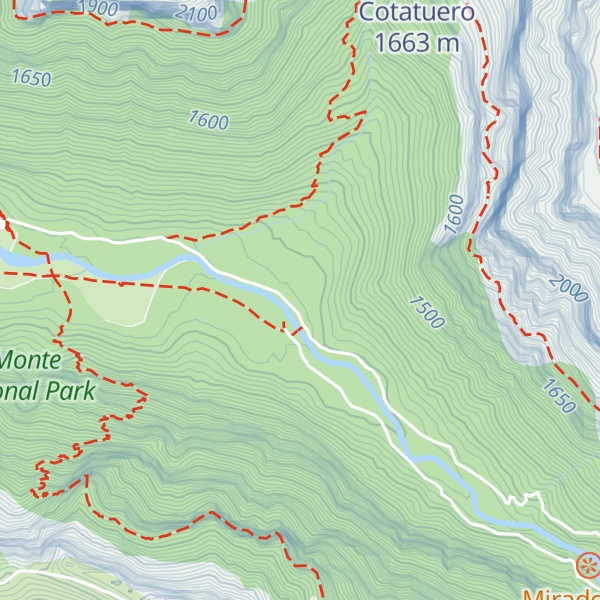 Map of Cabaña Cadiera