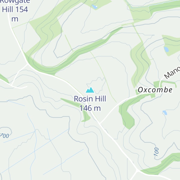 Map of Rosin Hill