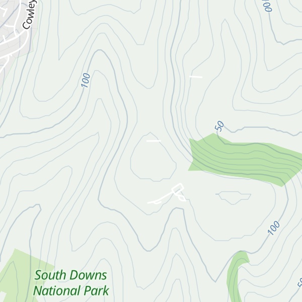 Map of High Hill