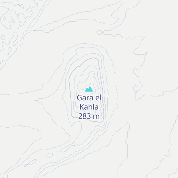 Map of Gara el Kahla