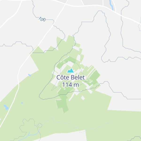 Map of Côte Belet