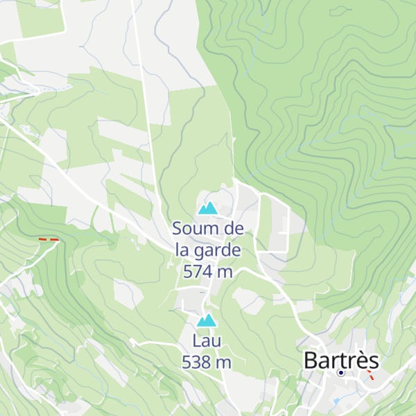 Map of Soum de la garde