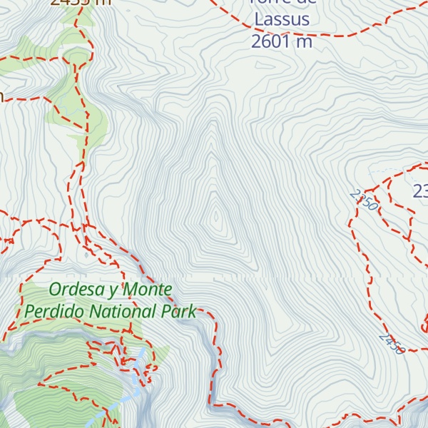 Map of Pico de Salarons o Gallinero