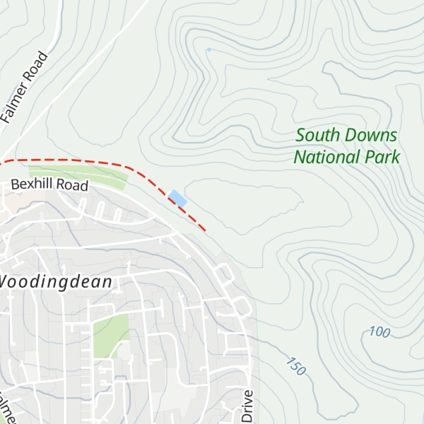 Map of Bullock Hill