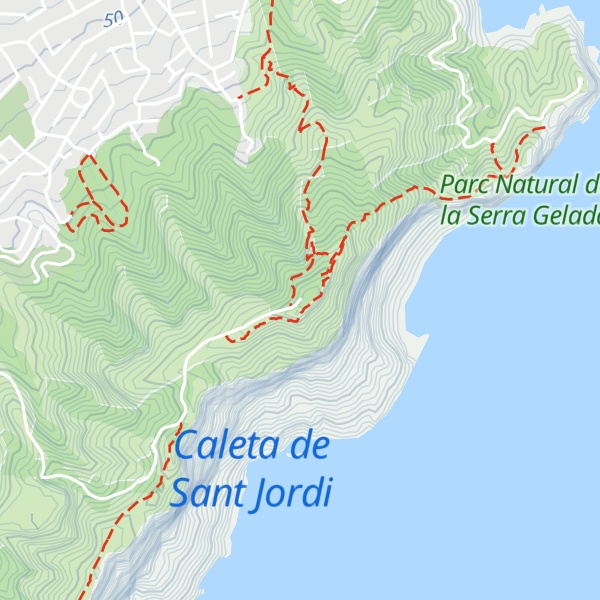 Map of Alt del Governador