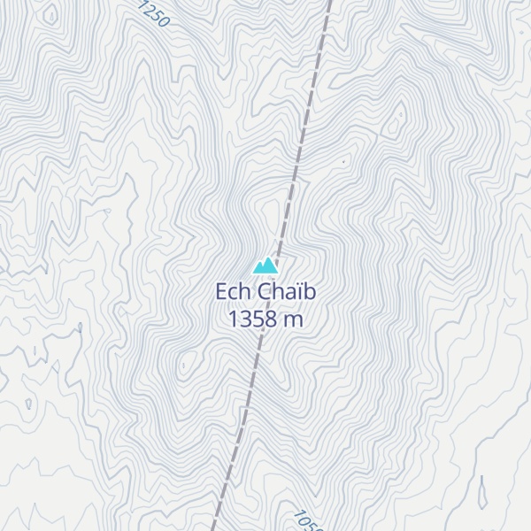 Map of Ech Chaïb