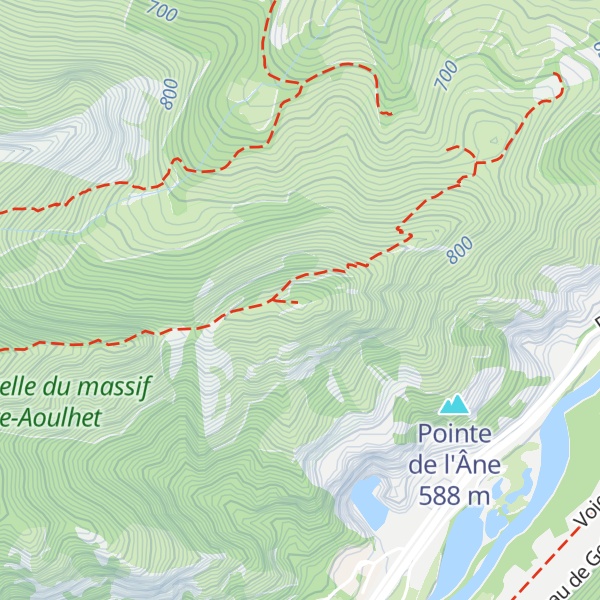 Map of Pic d'Alian