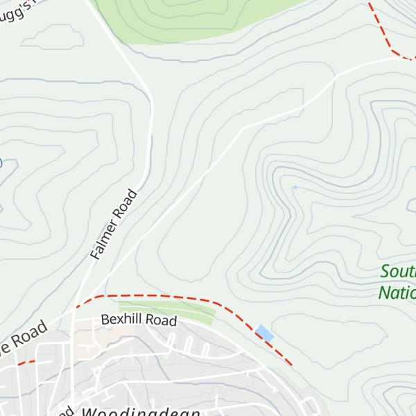 Map of Newmarket Hill