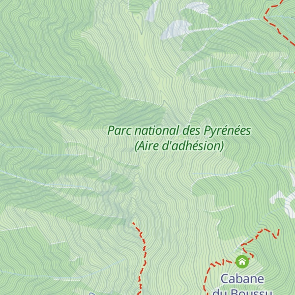Map of Pic de Piquet