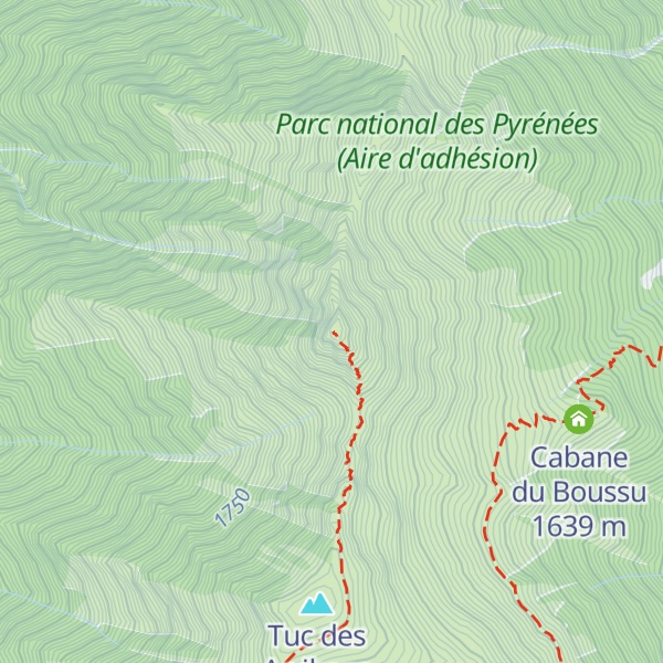 Map of Pic de Viscos
