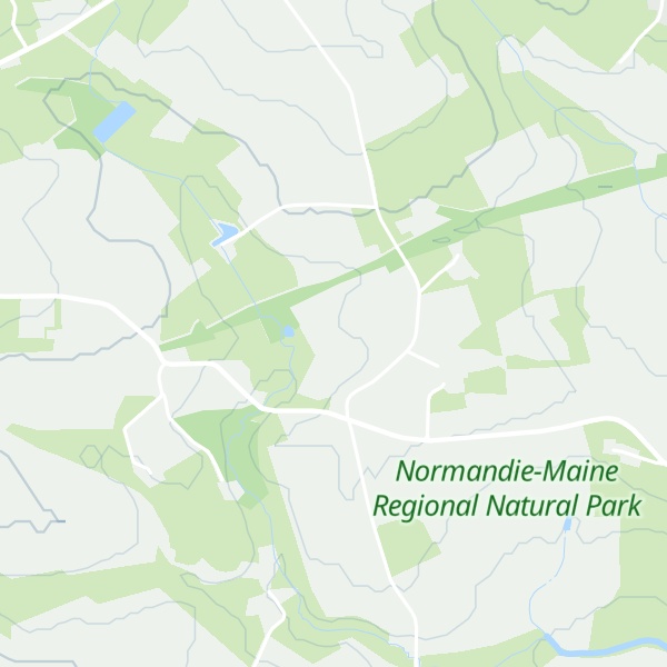 Map of Gîte de l'Ormeau