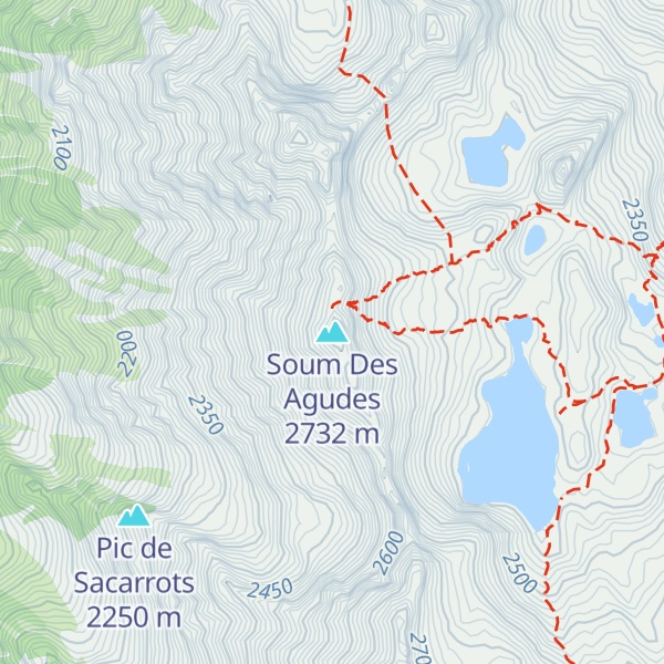 Map of Soum Des Agudes