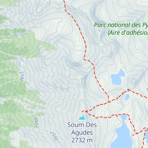 Map of Soum de Bat Houradade