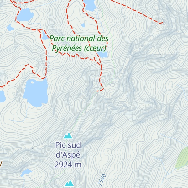 Map of Soum d’Aspé