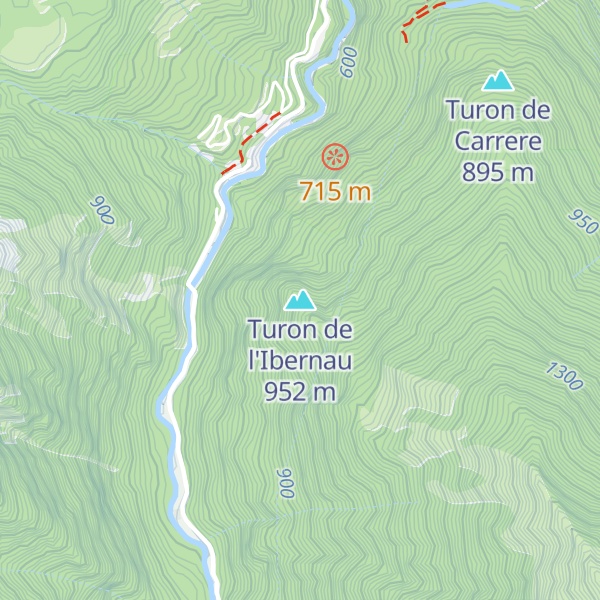 Map of Turon de l'Ibernau